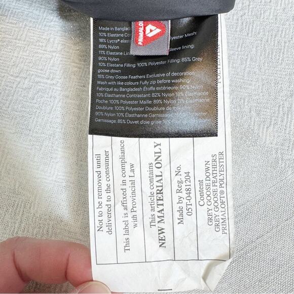 Lululemon Down For It All Hoodie Down Jacket Black Size S - Picture 9 of 16